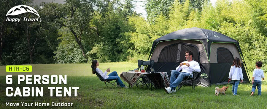 Happy Travel Tent 6 Person 01